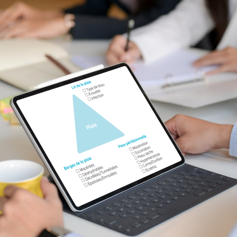 Triangle d'évaluation des plaies